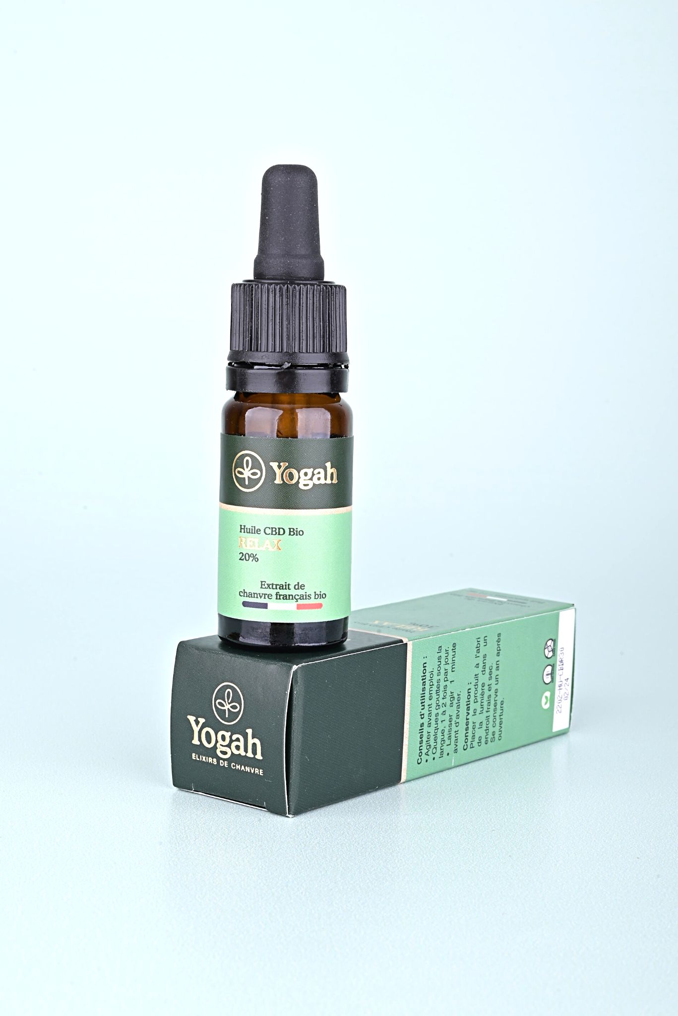 photographe packshot produit cbd yogah